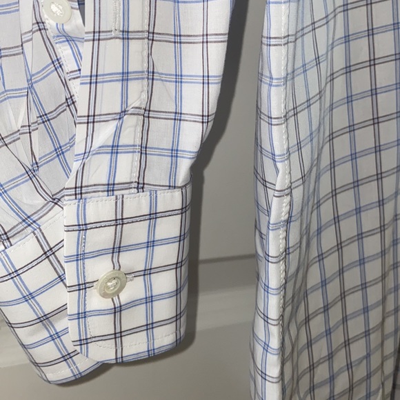 Faconnable Classique Check Button Down Shirt - Picture 6 of 13
